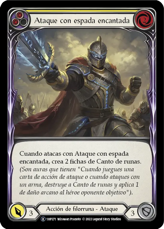Card: Spellblade Assault (yel)