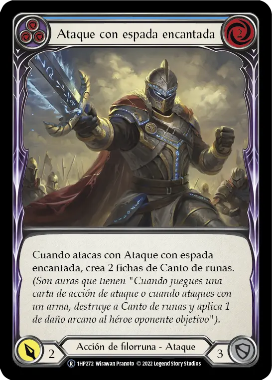 Card: Spellblade Assault (blu)