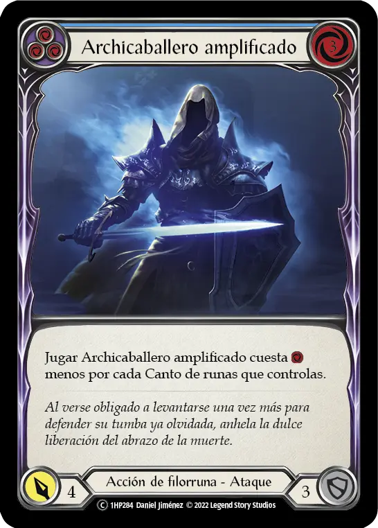 Card: Amplify the Arknight (blu)