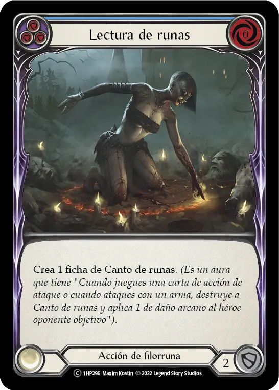 Card: Read the Runes (blu)