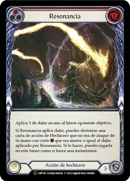 Card: Reverberate (red)
