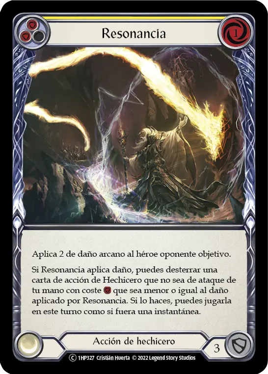 Card: Reverberate (yel)