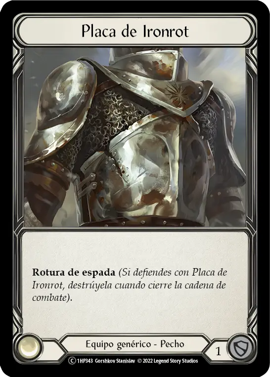 Card: Ironrot Plate