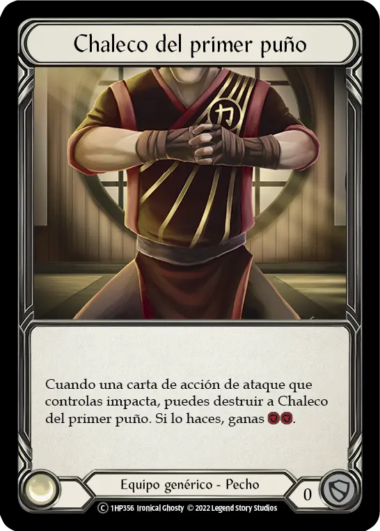 Card: Vest of the First Fist