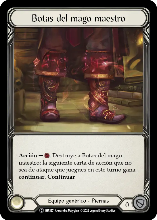 Card: Mage Master Boots
