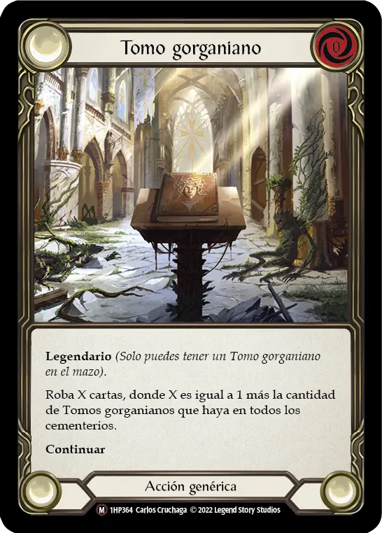 Card: Gorganian Tome