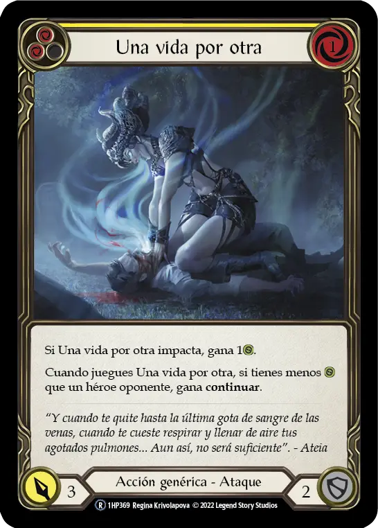 Card: Life for a Life (yel)
