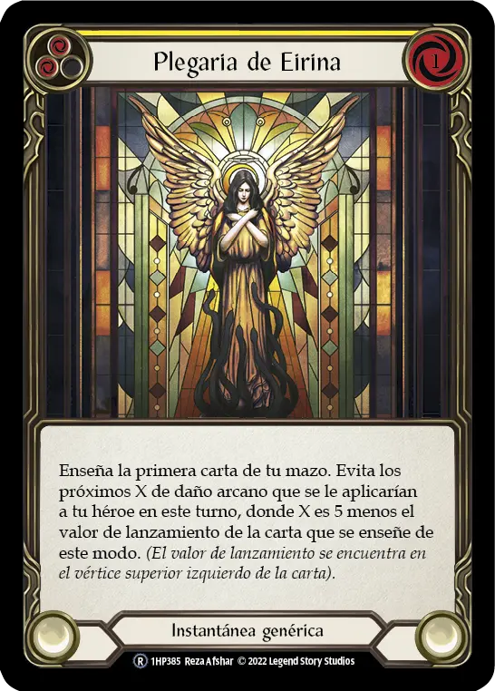 Card: Eirina's Prayer (yel)