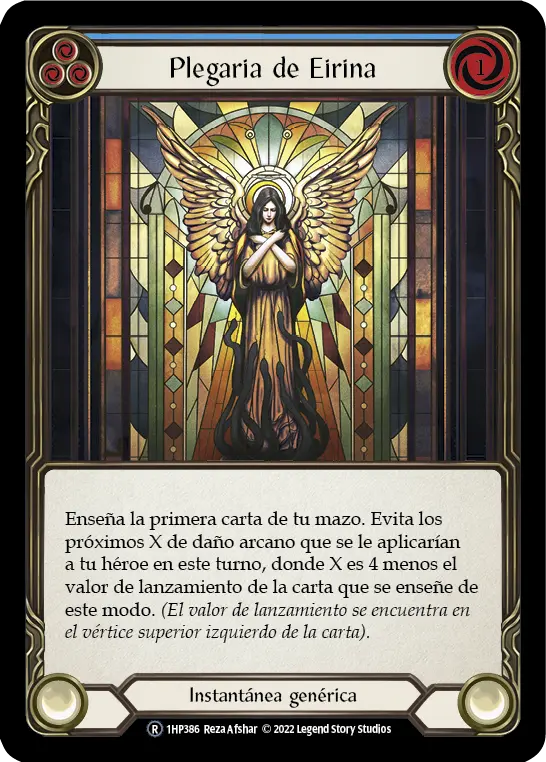 Card: Eirina's Prayer (blu)