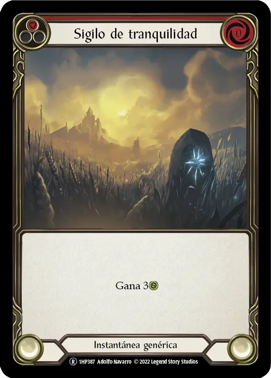 Card: Sigil of Solace (red)