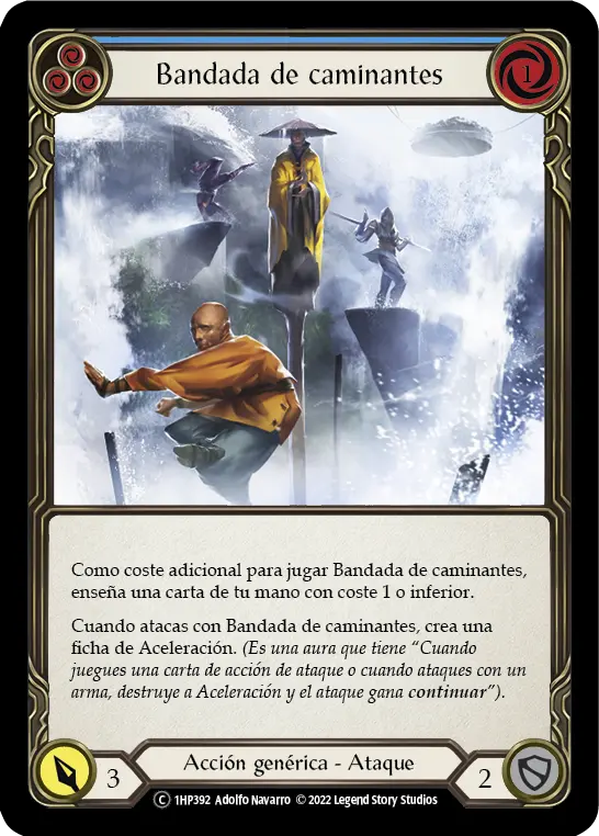 Card: Flock of the Feather Walkers (blu)