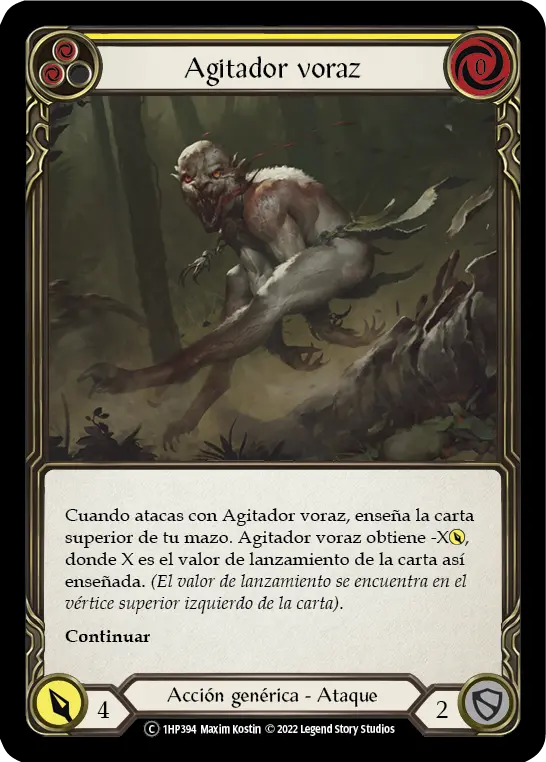 Card: Ravenous Rabble (yel)