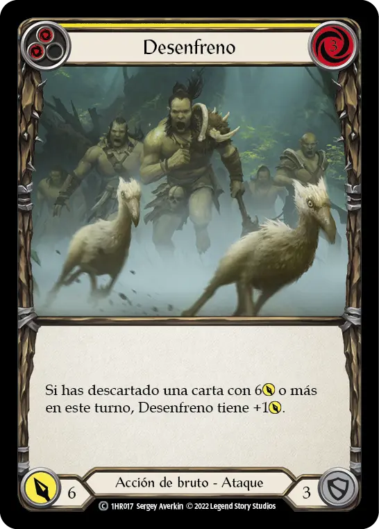 Card: Riled Up (yel)