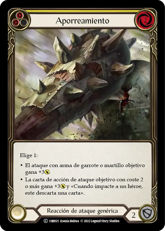 Card: Pummel (yel)