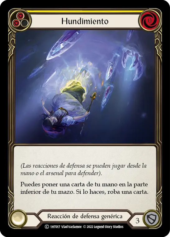 Card: Sink Below (yel)