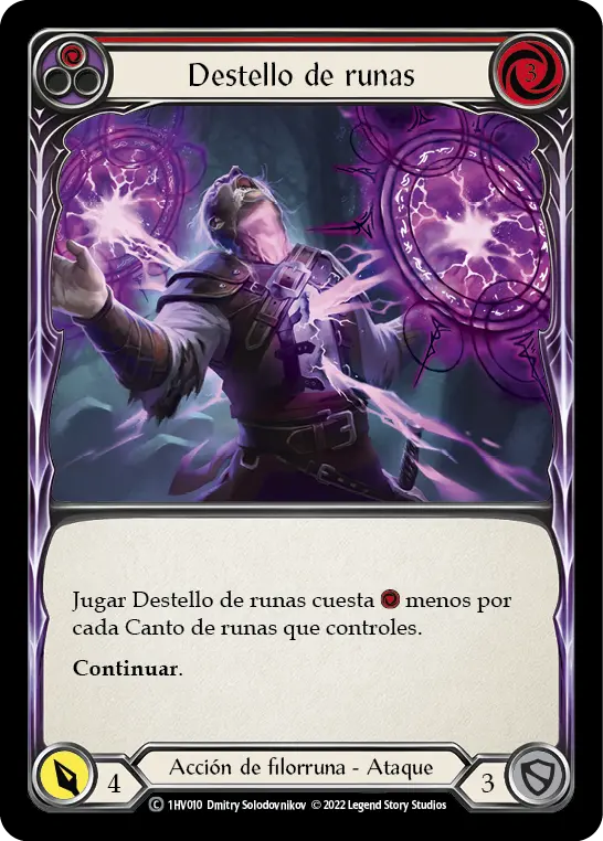 Card: Rune Flash (red)