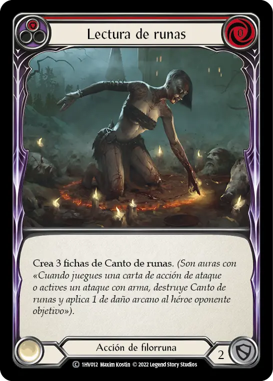 Card: Read the Runes (red)
