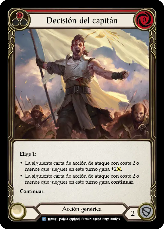 Card: Captain's Call (red)