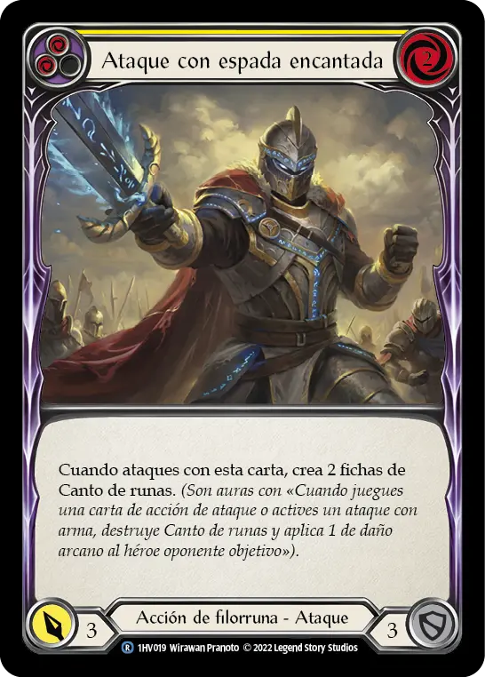 Card: Spellblade Assault (yel)