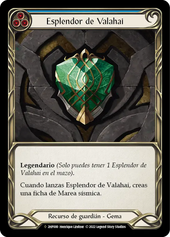 Card: Grandeur of Valahai (blu)