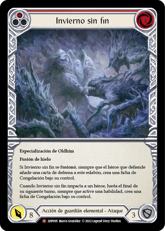 Card: Endless Winter (red)