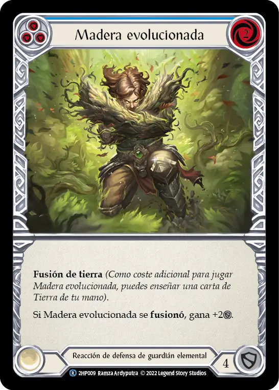 Card: Turn Timber (blu)