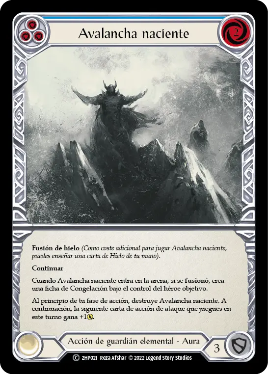 Card: Emerging Avalanche (blu)