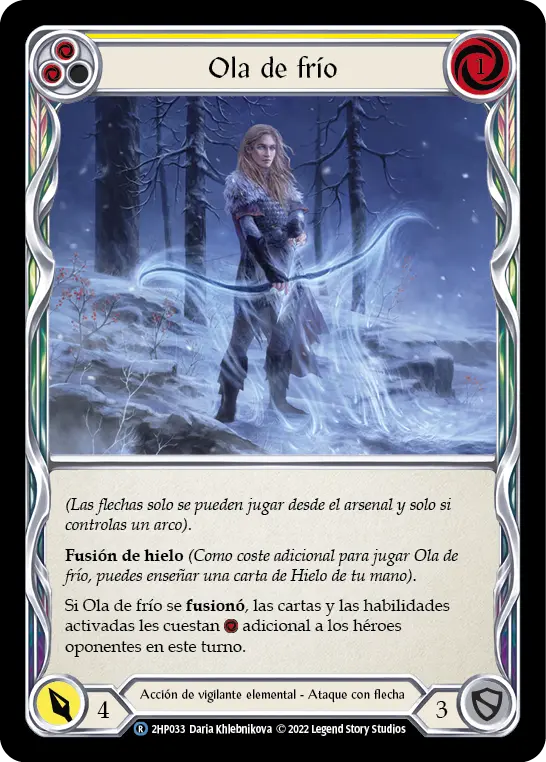 Card: Cold Wave (yel)