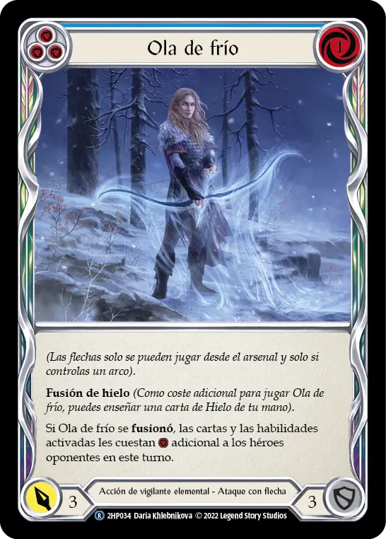 Card: Cold Wave (blu)