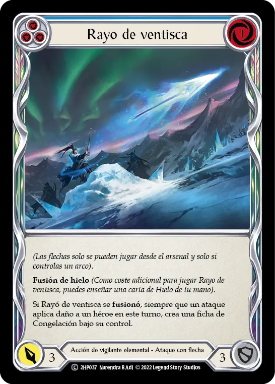 Card: Blizzard Bolt (blu)