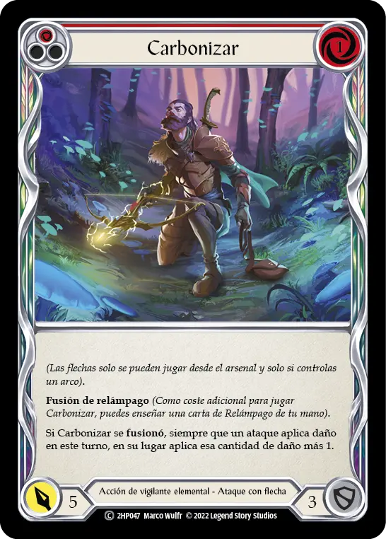 Card: Frazzle (red)