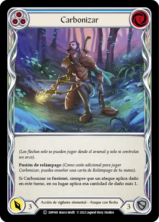 Card: Frazzle (blu)