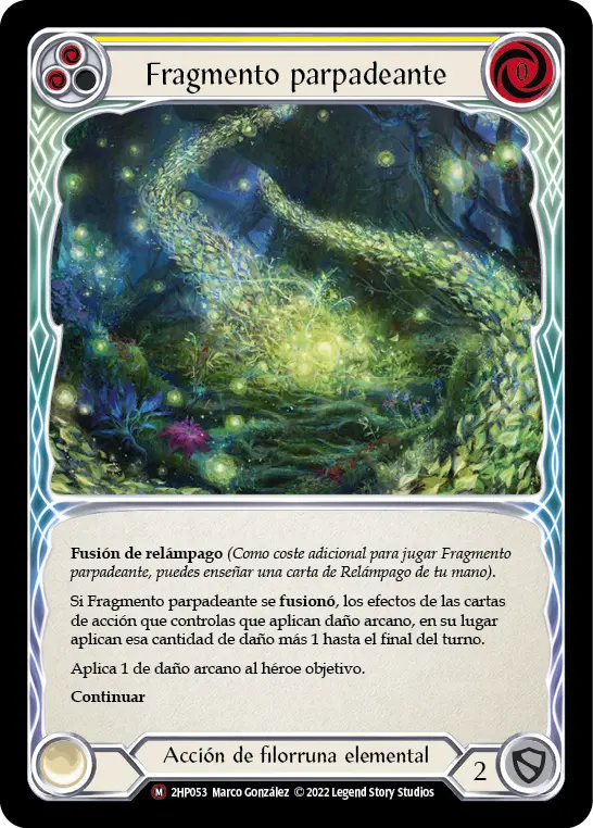 Card: Flicker Wisp (yel)