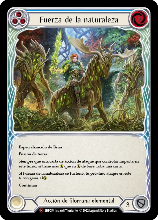 Card: Force of Nature (blu)