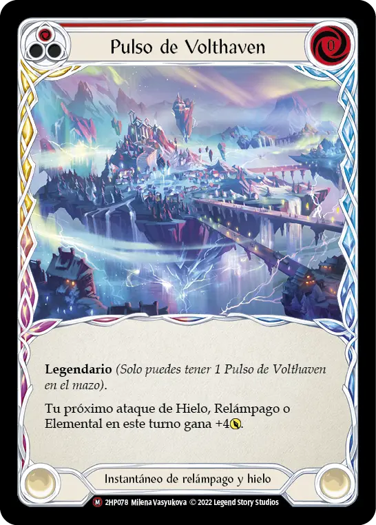 Card: Pulse of Volthaven (red)