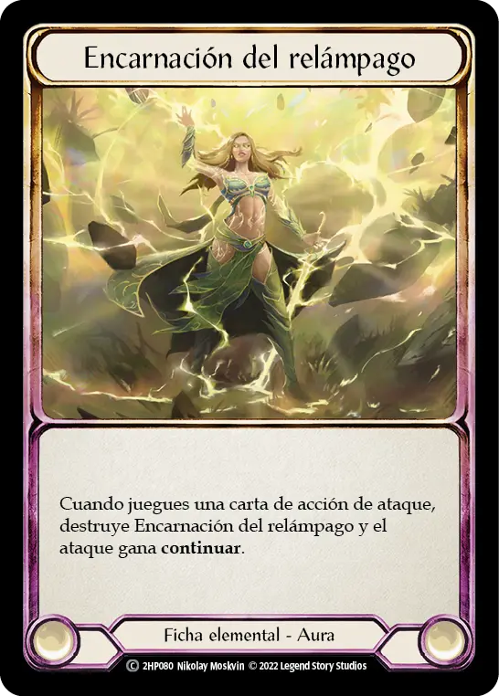 Card: Embodiment of Lightning