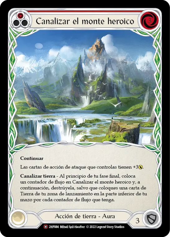 Card: Channel Mount Heroic (red)