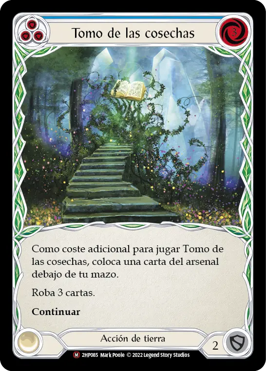 Card: Tome of Harvests (blu)