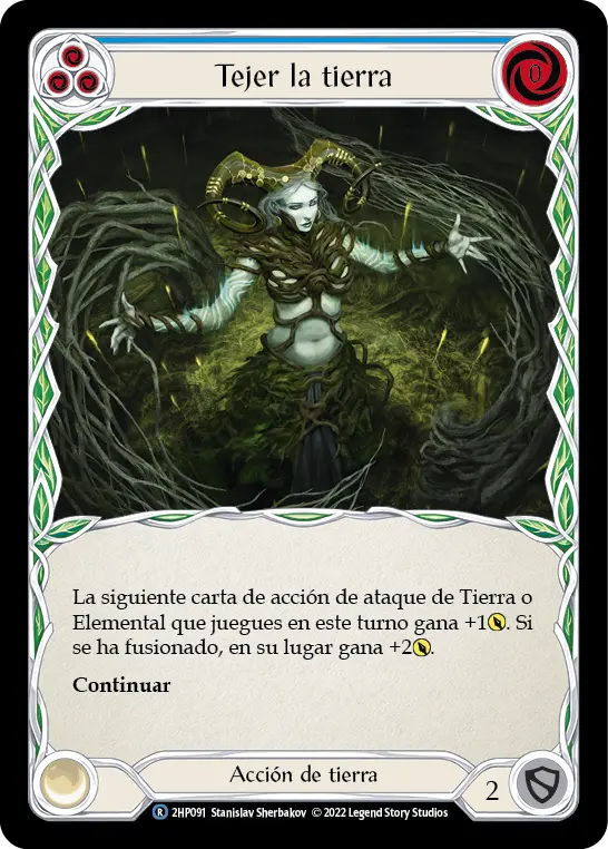 Card: Weave Earth (blu)