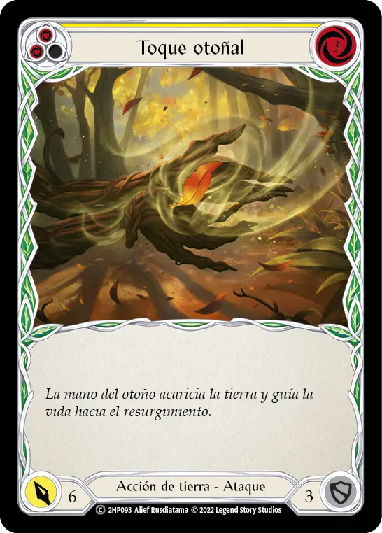Card: Autumn's Touch (yel)