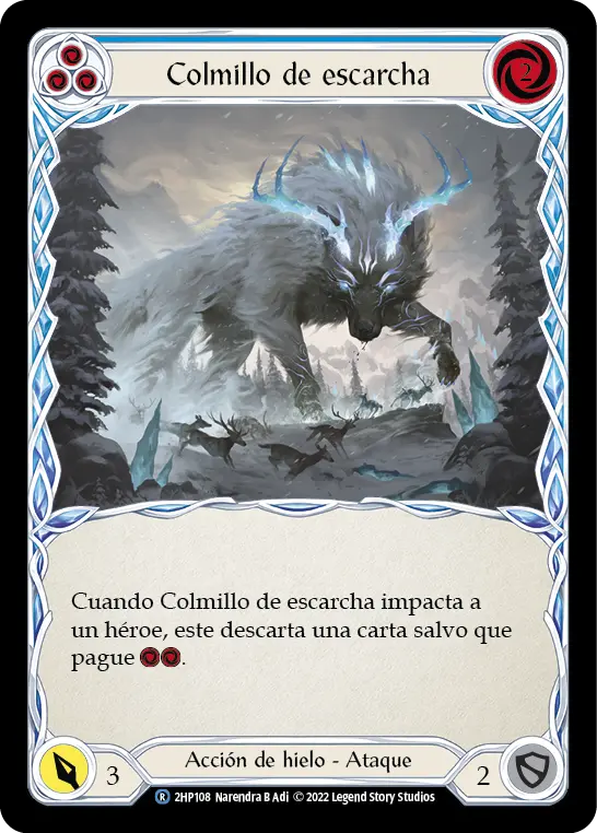 Card: Frost Fang (blu)