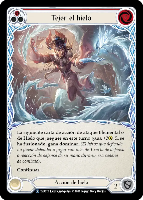 Card: Weave Ice (red)
