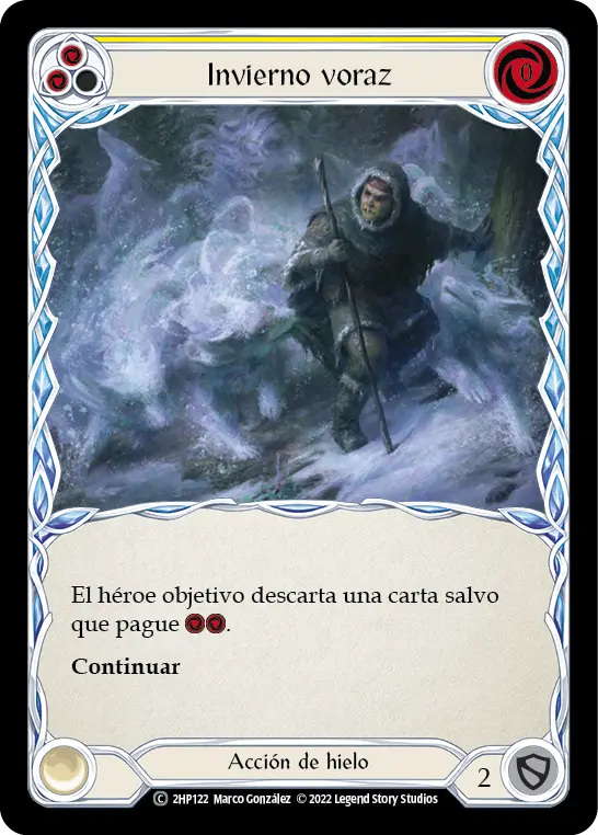 Card: Winter's Bite (yel)