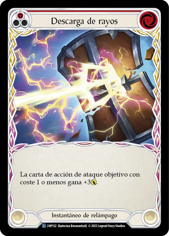 Card: Lightning Press (red)