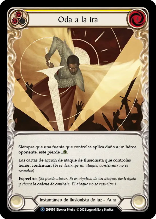 Card: Ode to Wrath (yel)