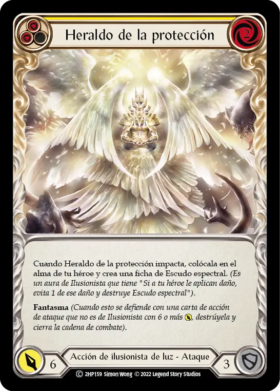 Card: Herald of Protection (red)