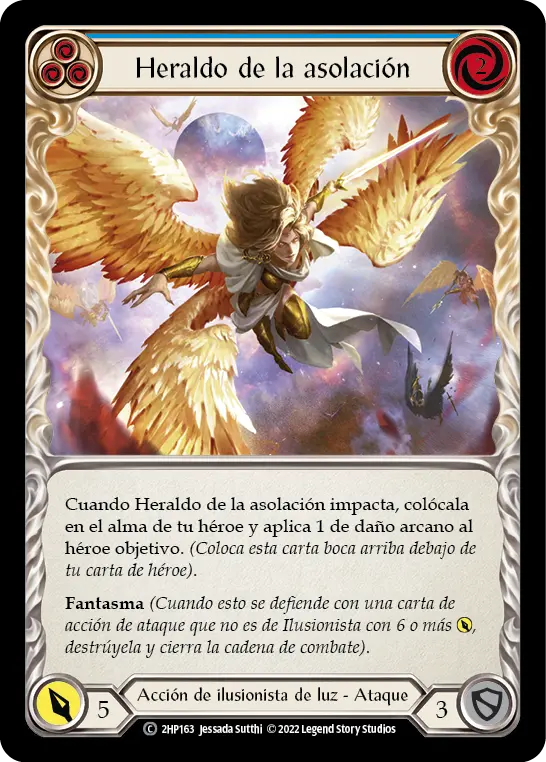 Card: Herald of Ravages (blu)