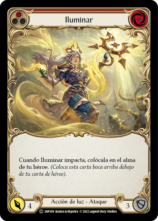 Card: Illuminate (red)