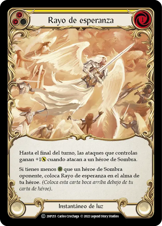 Card: Ray of Hope (yel)