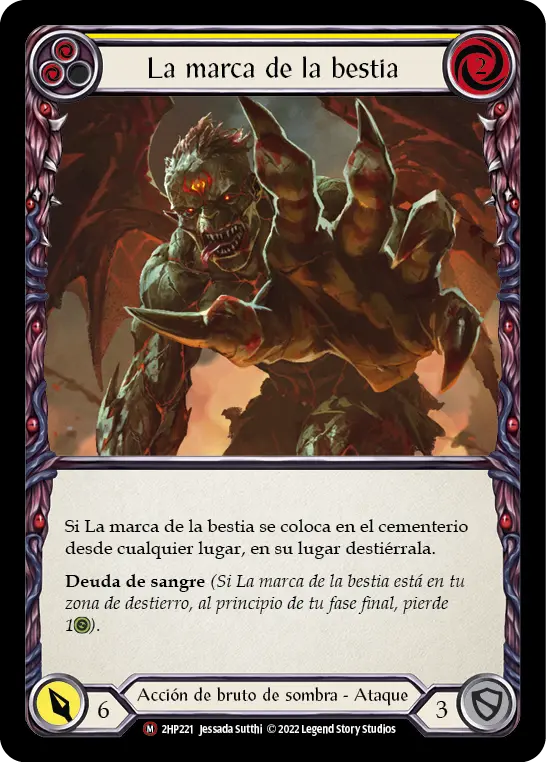Card: Mark of the Beast (yel)